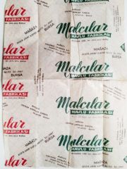 Malcılar Havlu Fabrikası Mudanya, Bursa / Ambalaj kağıdı  - Efemera