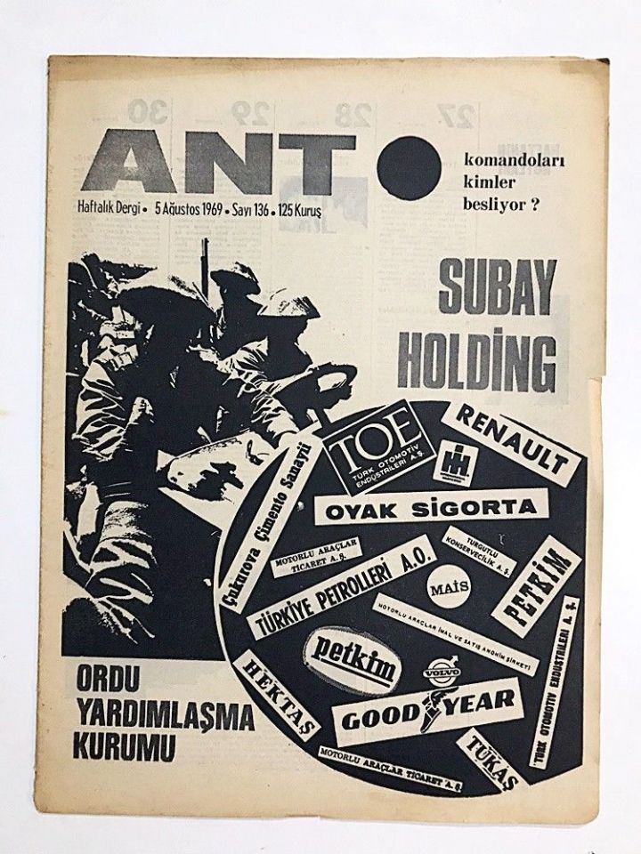 ANT Dergisi Sayı:136 / 1969 - Ordu Yardımlaşma Kurumu