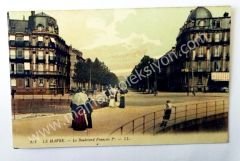 Le Havre - Le Boulevard François - Kartpostal