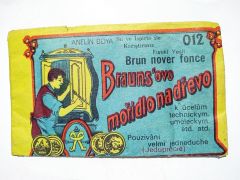 Brauns'ovo moridlo na drevo / Tahta boyası - Fıstıki Yeşil
