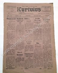 Kurtuluş gazetesi, 9 Mayıs 1942, Sayı:383 Manisa - Efemera