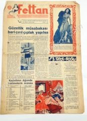 Fettan Siyasi mizahi edebi haftalık gazete, 25 Mart 1949, Sayı:1 - Efemera