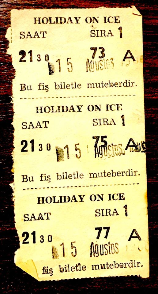 Holiday on Ice / Eski bilet