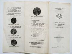 Yazma eserlerde Vakıf mühürleri sergisi 24 Eylül - 5 Ekim 1979  - Efemera