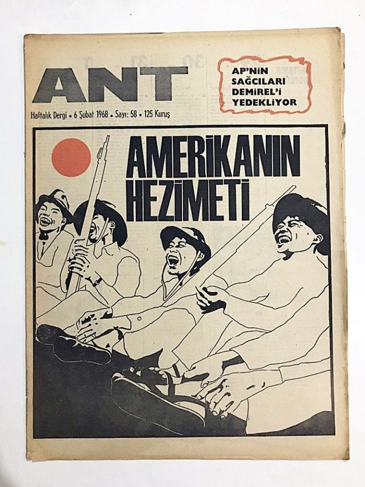 ANT Dergisi Sayı:58 / 1968 - Vietnam kapaklı