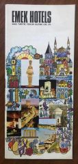 Emek Hotels - Büyük Efes, Büyük Tarabya, Maçka Oteli, Çelik Palas - Broşür