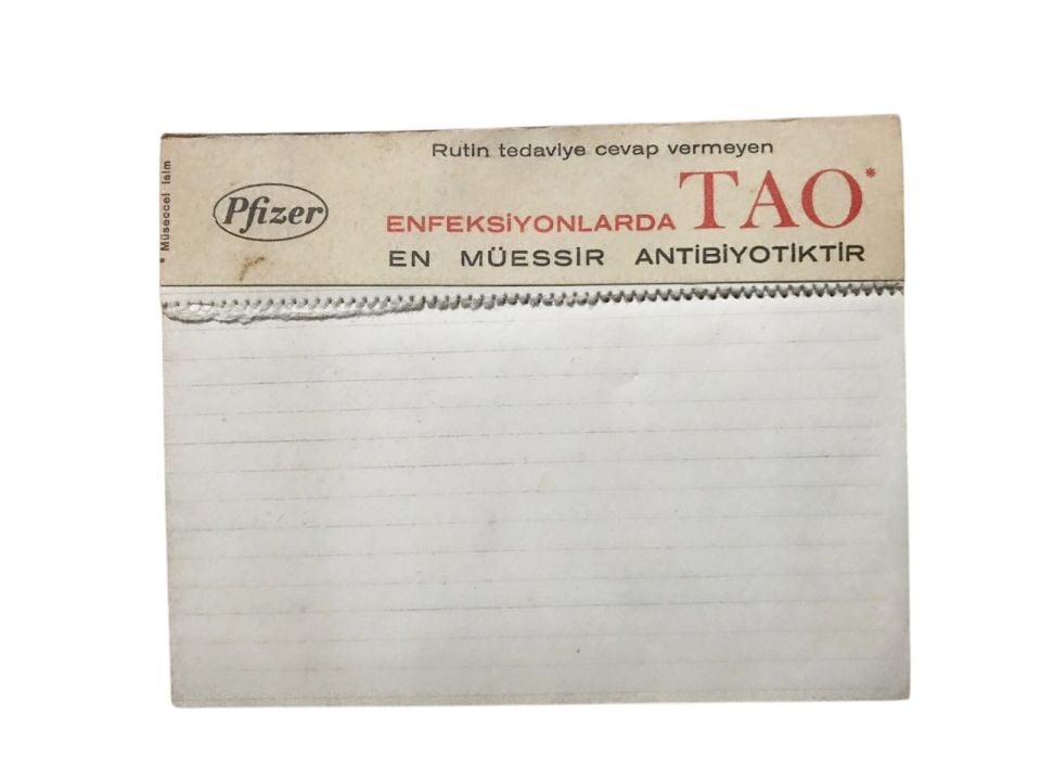 Pfizer Tao - Bloknot