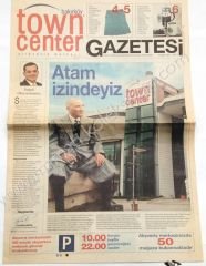 Bakırköy Town Center gazetesi,6 Kasım 2005 Atatürk kapaklı - Efemera