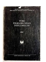 Türk Folklorundan Derlemeler 1987 - Kitap