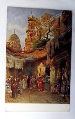 Rue au Caire, Mısır kartpostal