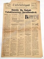 Laklakiyat Vakitsiz öter gazete, 1947 - 1948 mezunları balosunda çıkar İ.T.Ü. 3 sayı - Efemera