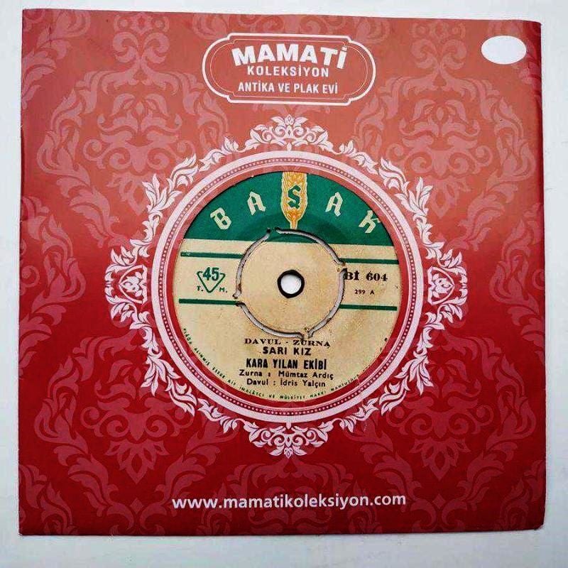 Sarı kız - Seni gidi mavili - Davul Zurna / Kara Yılan Ekibi - Plak