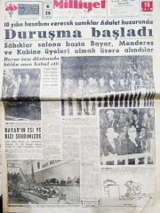 15 Ekim 1960 Tarihli Milliyet Gazetesi - Eski Gazete