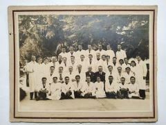 Şişli Çocuk Hastahanesi staj 1939 - Doktorlar toplu halde fotoğraf - Fotoğraf