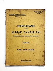 Termodinamik ve Buhar Kazanları / Refik Baha GÜRSOY - Kitap