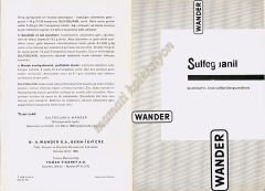 Wander ilaç tanıtım - Sulfoguanil - Efemera