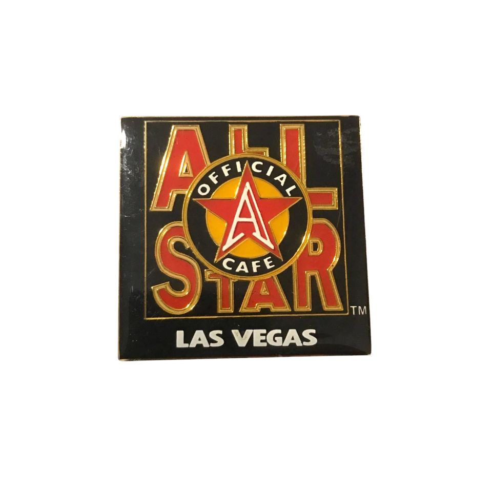 All Star Official Cafe Las Vegas - Büyük boy rozet