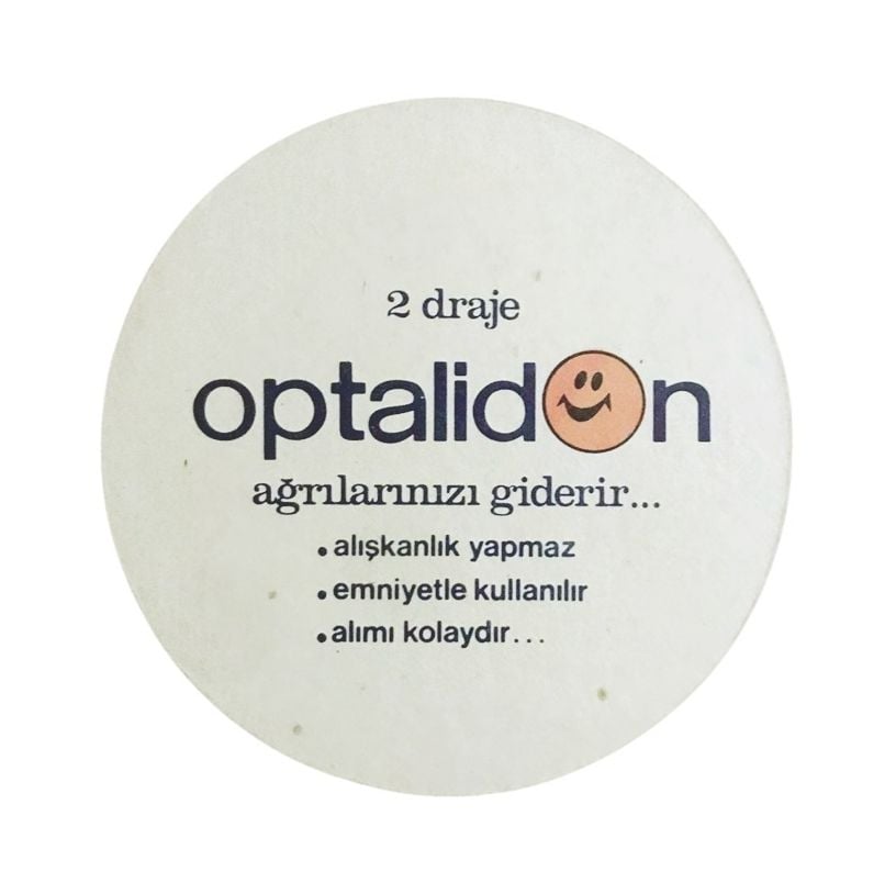 Optalidon - Karton reklam
