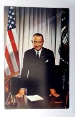 Lyndon B. Johnson - 36th President of the United States kartpostal - 2