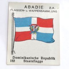 Dominikanische Republik Staatsflagge - Abadie Flaggen Wappensammlung