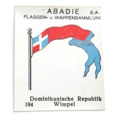 Dominikanische Republik Wimpel - Abadie Flaggen Wappensammlung
