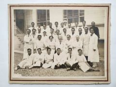 Cerrahpaşa'da göz stajı 1939 - Doktorlar toplu halde fotoğraf - Fotoğraf