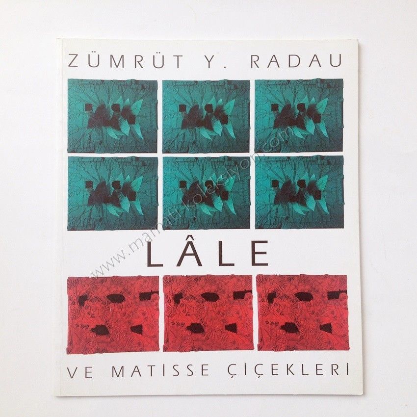 Lale ve Matisse çiçekleri Sergi kataloğu