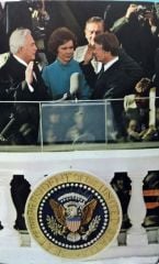 Jimmy CARTER being sworn in as President … kartpostal