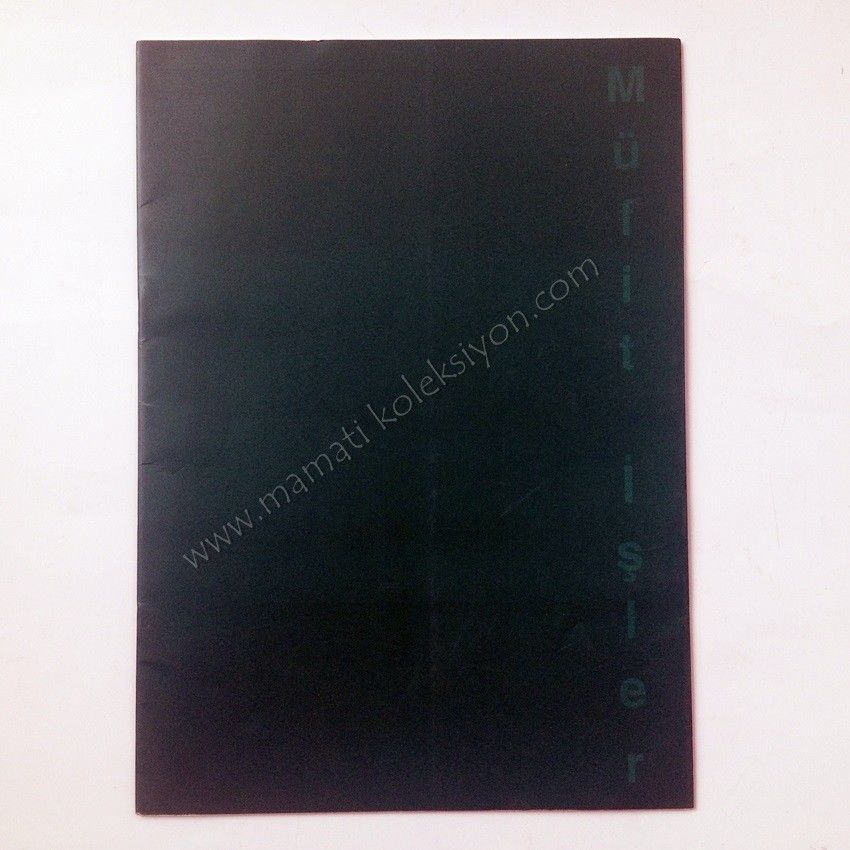 Müfit İŞLER Sergi kataloğu