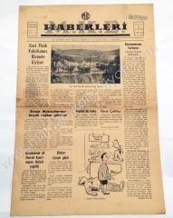 MKE haberler gazetesi, 4 Temmuz 1957 Sayı:3 - Efemera