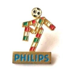 Philips - Futbol temalı rozet