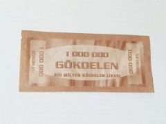 Bir Milyon Gökdelen Lirası - Şaka. reklam paraları