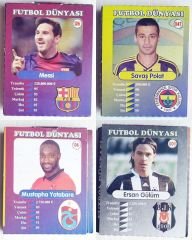 2 adet Futbol Dünyası / Efemera