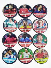Gerrard Wayne ROONEY, İbrahimoviç, Pablo BATALLA - 12 Adet Taso