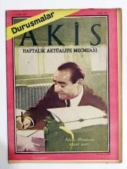 Akis Haftalık Aktüalite Mecmuası 1960 Sayı:322 - Dergi