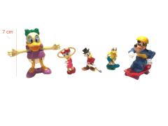 5 adet Disney karakteri. figür