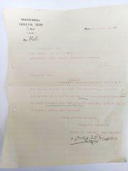 Ermenice 1926 tarihli vaftiz belgesi / Efemera