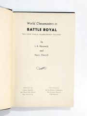 Battle Royal / World CHESS MASTERS - Kitap