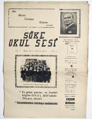 Söke Okul Gazetesi 1959 - İlk 5 sayı