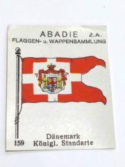 Danemark Königl Standarte- Abadie Flaggen Wappensammlung
