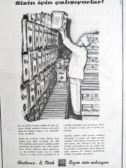 Unilever - İş Türk / 1958 tarihli. Vita reklamı