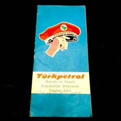 Türkpetrol Şehirlerarası uzaklıklar / Broşür - Efemera