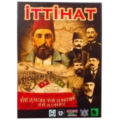 İttihat / Türk yapımı siyasi masaüstü oyunu.Ambalajında