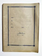 1940 tarihli defter - Defter