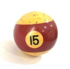 15 numara. bilardo topu
