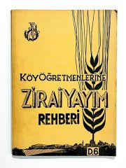 Köy Öğretmenlerine Zirai Yayım Rehberi - Kitap
