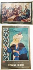 Mevlid (Münif FEHİM) ve Mevlana 2 adet poster.