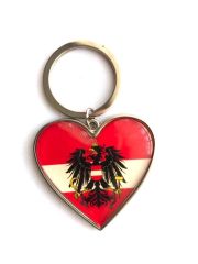 Vienna / Viyana kalp formlu anahtarlık