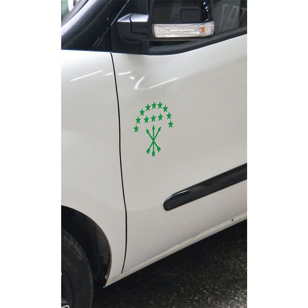 Adige Bayrak Folyo Etiket Yeşil 15 cm