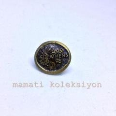 Athens 96 / Atina olimpiyatları rozet  pin -